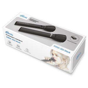Радиосистема на два микрофона Ritmix RWM-302 black