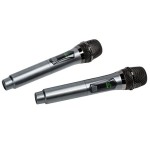 Радиосистема на два микрофона Ritmix RWM-332 gray