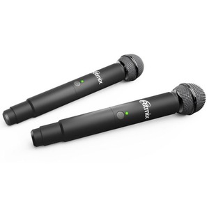 Радиосистема на два микрофона Ritmix RWM-422 black
