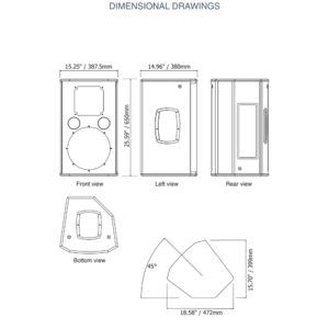 Пассивная AC FBT VENTIS 112M