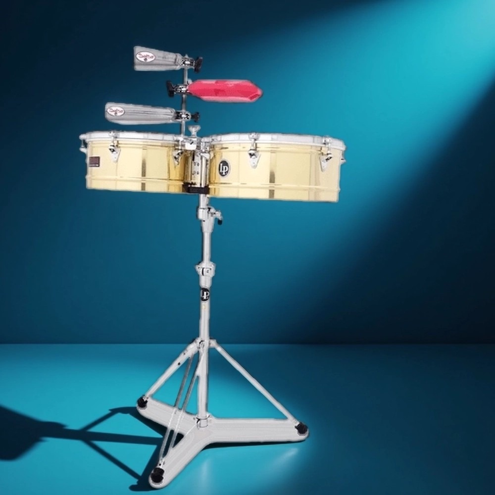 Тимбалес LP LP1415-B Timbales Prestige Solid Brass 14/15x6