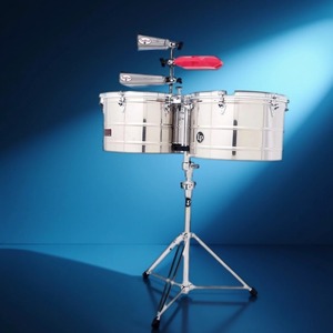 Тимбалес LP LP1516-S Timbales Prestige Thunder Timbs 15"/16" Stainless Steel