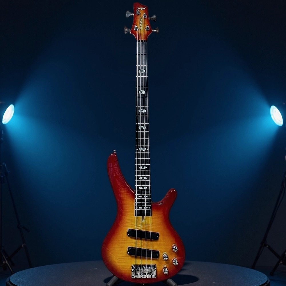 Бас-гитара 4 струны Bullfighter DB-4M Yellow