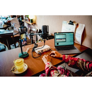 Внешняя звуковая карта с USB Arturia MiniFuse 2 White OTG