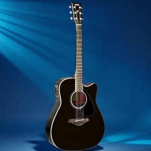 Электроакустическая гитара Yamaha FGX830C BLACK