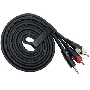 Кабель аудио 1xMini Jack - 2xRCA E-Shine ES-1363 1.8m