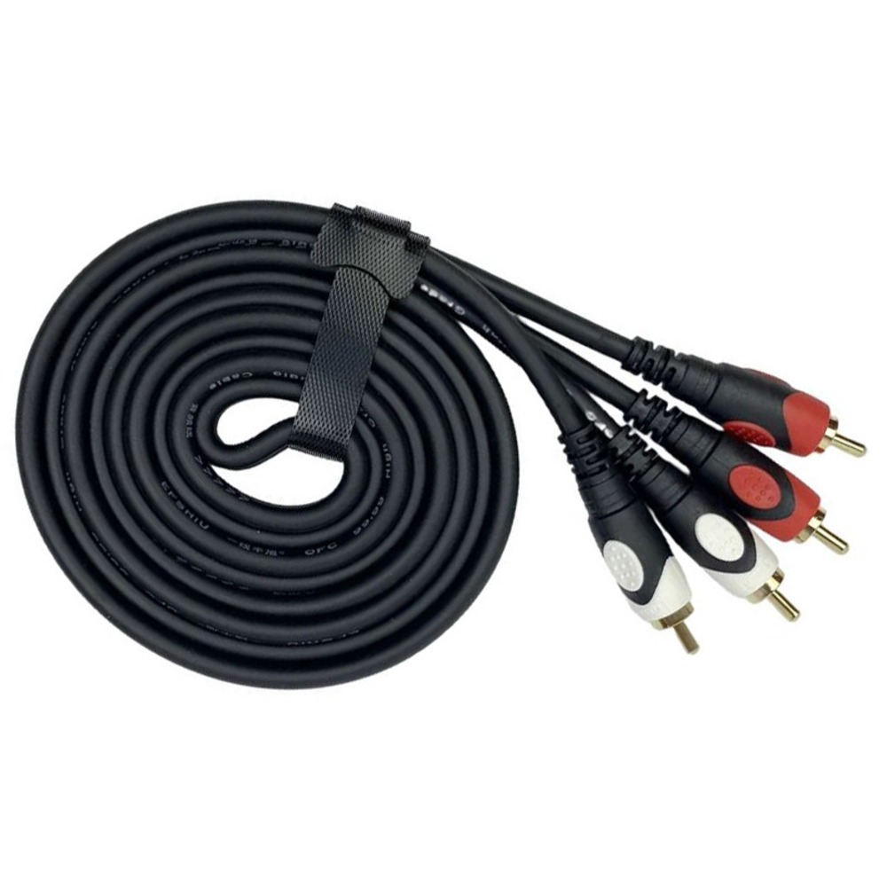 Кабель аудио 2xRCA - 2xRCA E-Shine ES-1434 1.8m