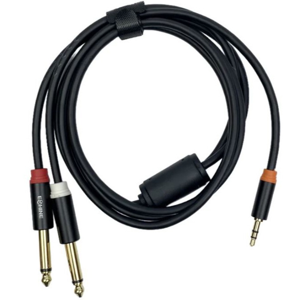 Кабель аудио 1xMini Jack - 2xJack E-Shine ES-8323 1.5m