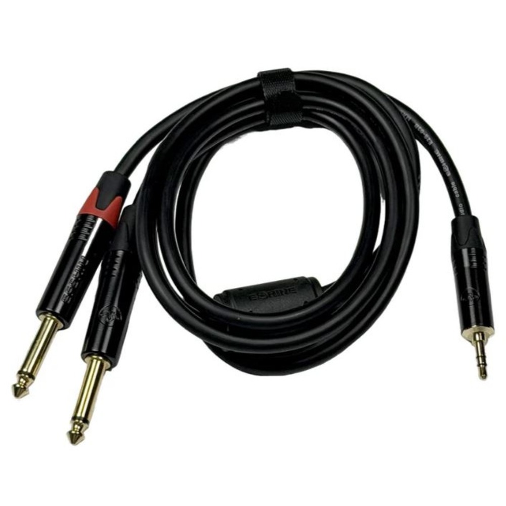 Кабель аудио 1xMini Jack - 2xJack E-Shine ES-8353 1.5m