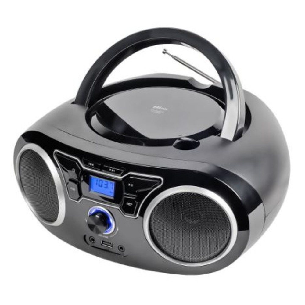 Магнитола Ritmix RBB-550BT black-silver