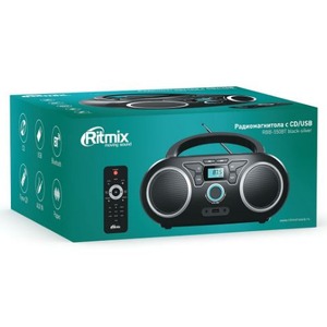 Магнитола Ritmix RBB-550BT black-silver