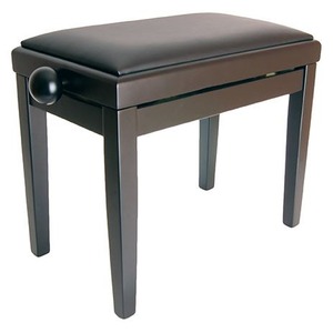Банкетка для пианино Rin HY-PJ018A-SATIN-BLACK