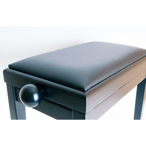 Банкетка для пианино Rin HY-PJ018A-SATIN-BLACK