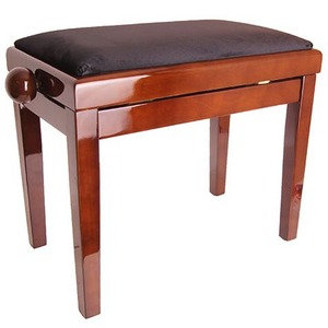 Банкетка для пианино Rin HY-PJ018B-GLOSS-WALNUT