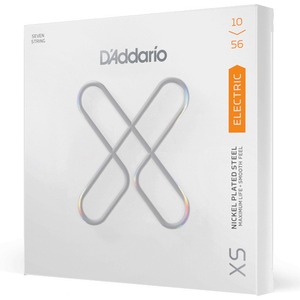 Струны для 7 ми струнной электрогитары DAddario XSE1056 XS Nickel