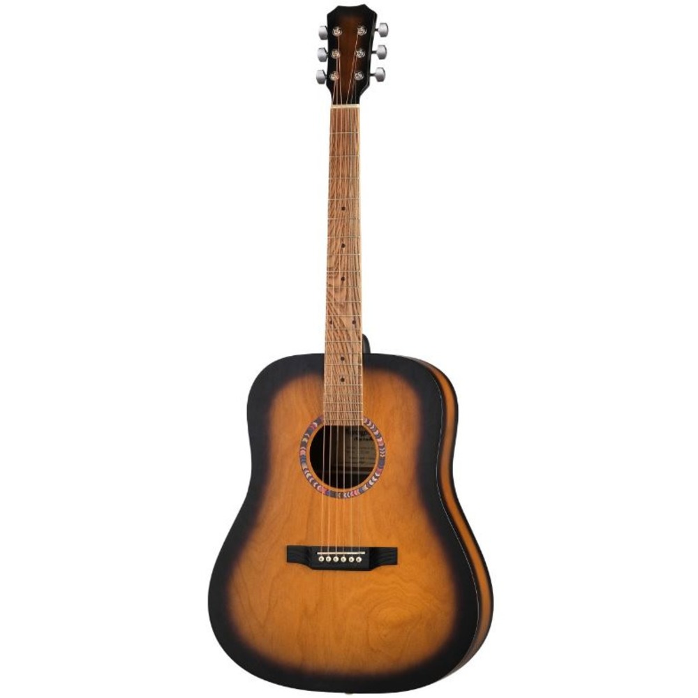 Акустическая гитара Кунгурская акустика D-Sunburst-43