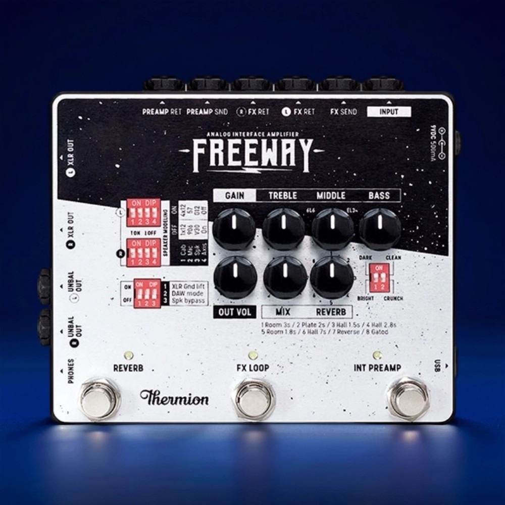 Гитарная педаль эффектов/ примочка Thermion Freeway