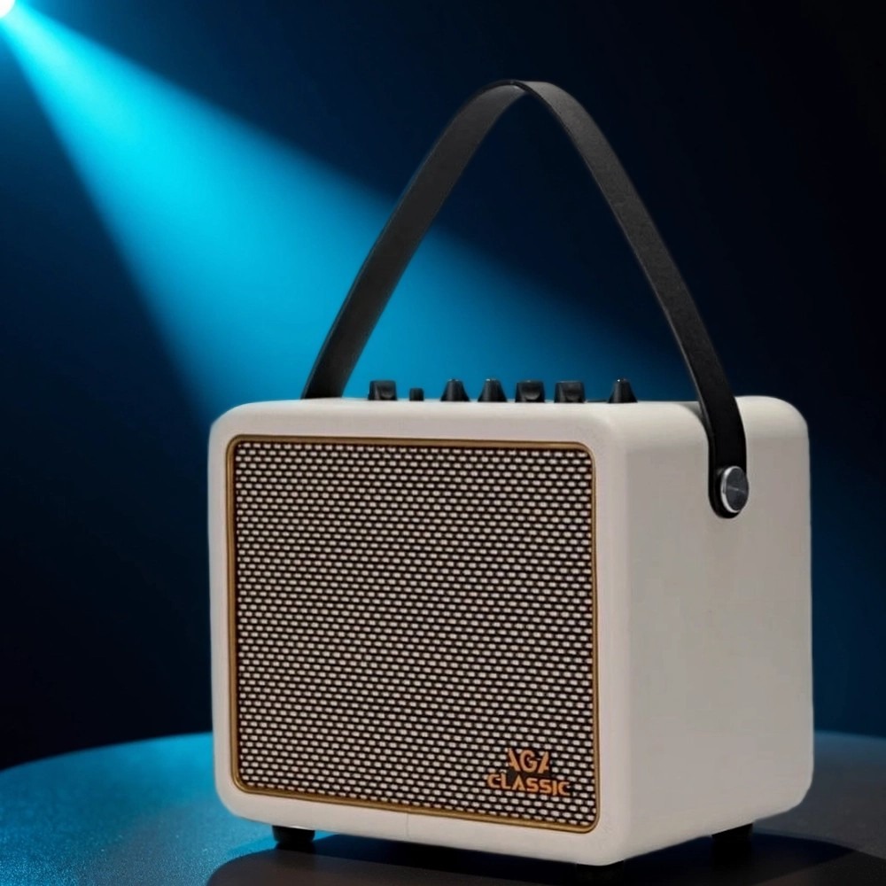 Гитарный комбоусилитель Bluetooth AGA Classic White