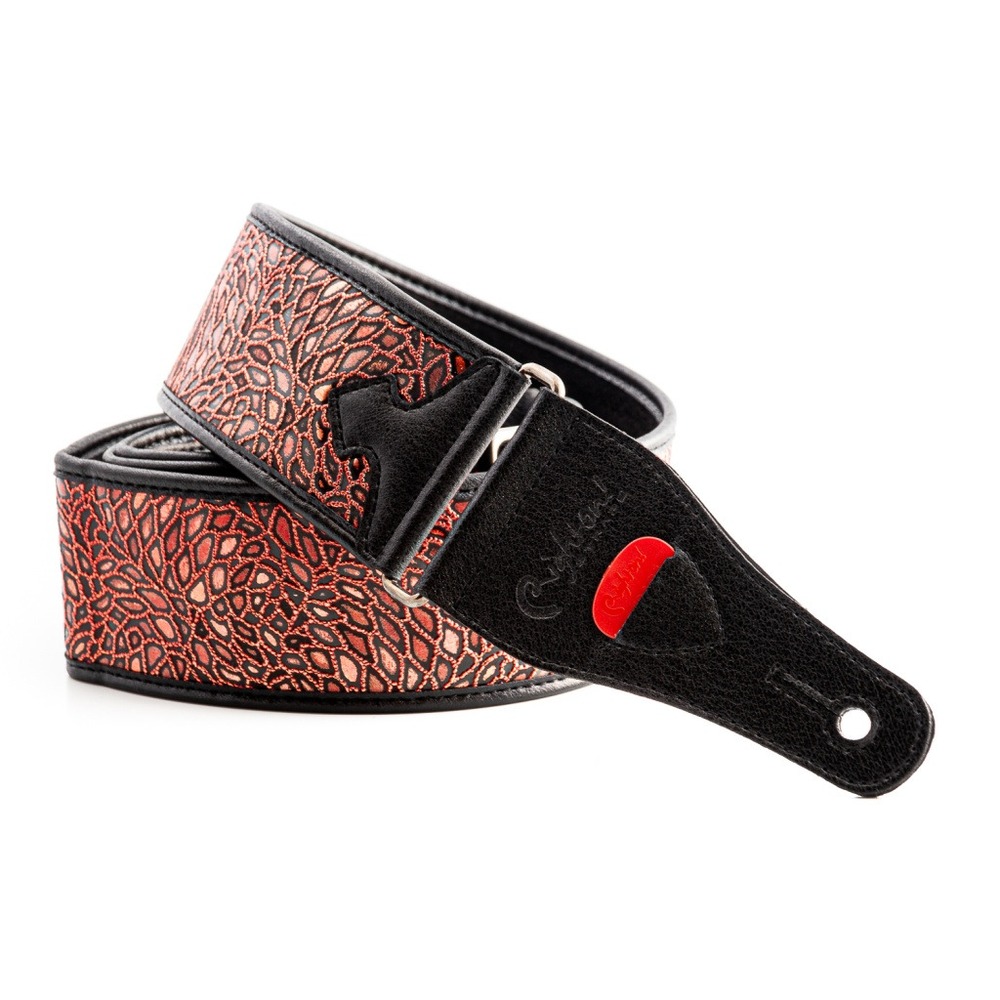 Ремень для гитары RightOn Straps 8419612000810 Talisman Alien Red