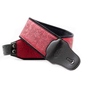 Ремень для гитары RightOn Straps 8419612001619 Groove Sandokan Red AA