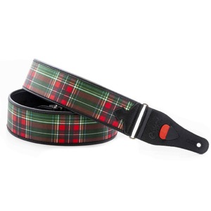 Ремень для гитары RightOn Straps 8436612540825 Talisman Tartan Green