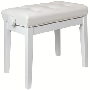 Банкетка для пианино Emotive Bench Classic White