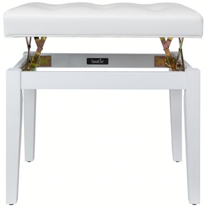 Банкетка для пианино Emotive Bench Classic White