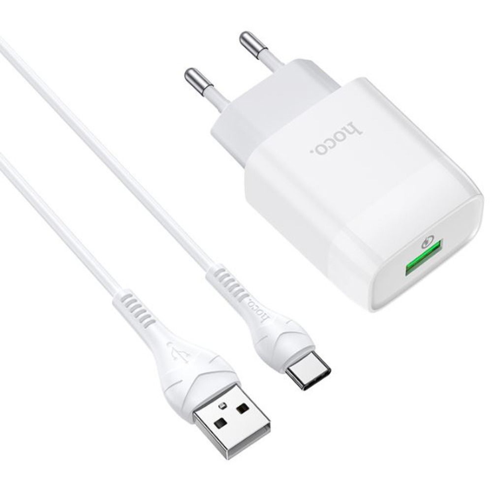 Зарядное устройство hoco 6931474732552 C72Q, белый