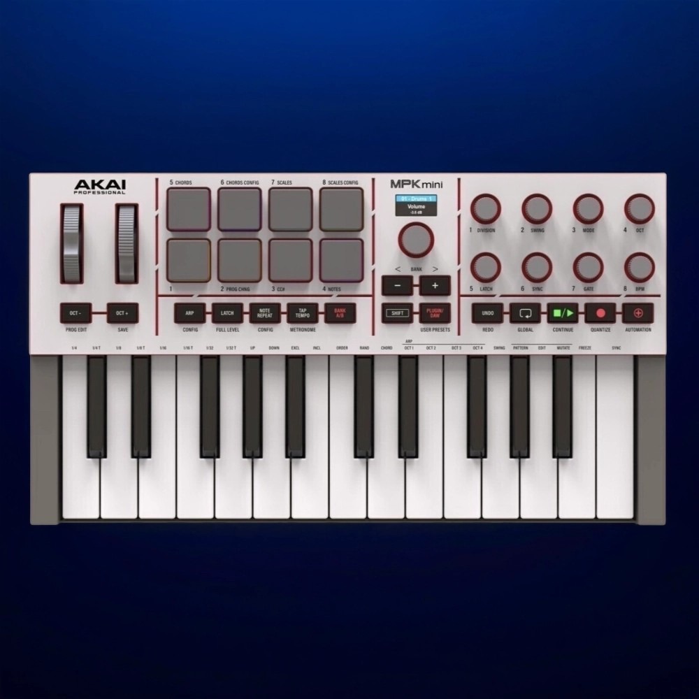 Миди клавиатура Akai Pro MPK Mini IV Gray