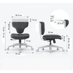 Кресло игровое FoxGear FG-SHORTZ-F1-OW