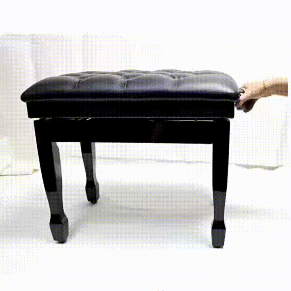 Банкетка для пианино WITTON & WITTON EBHP with hydraulic Black