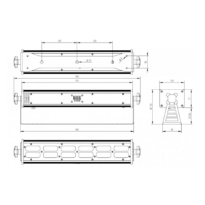 Светильник заливного света Dialighting Led bar 36x4