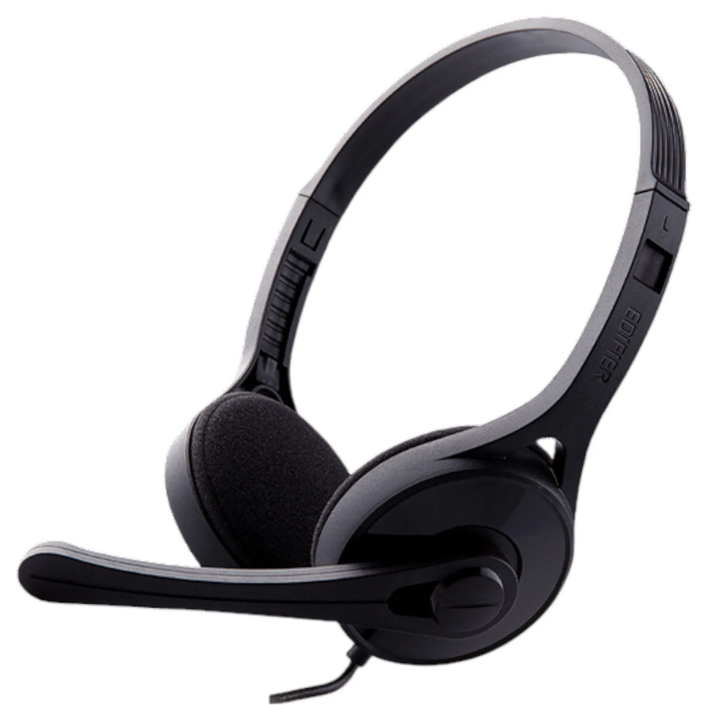 Компьютерная проводная гарнитура Edifier K550 SINGLE PLUG black