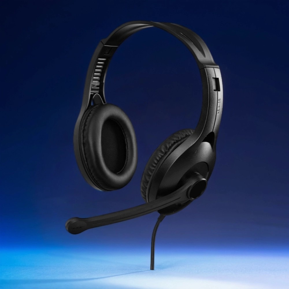 Компьютерная проводная гарнитура Edifier USB K800 black