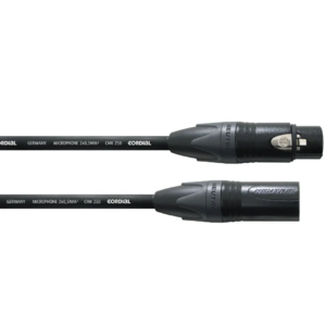 Кабель аудио 1xXLR - 1xXLR Cordial CSM 10 FM-GOLD 250 10,0 m