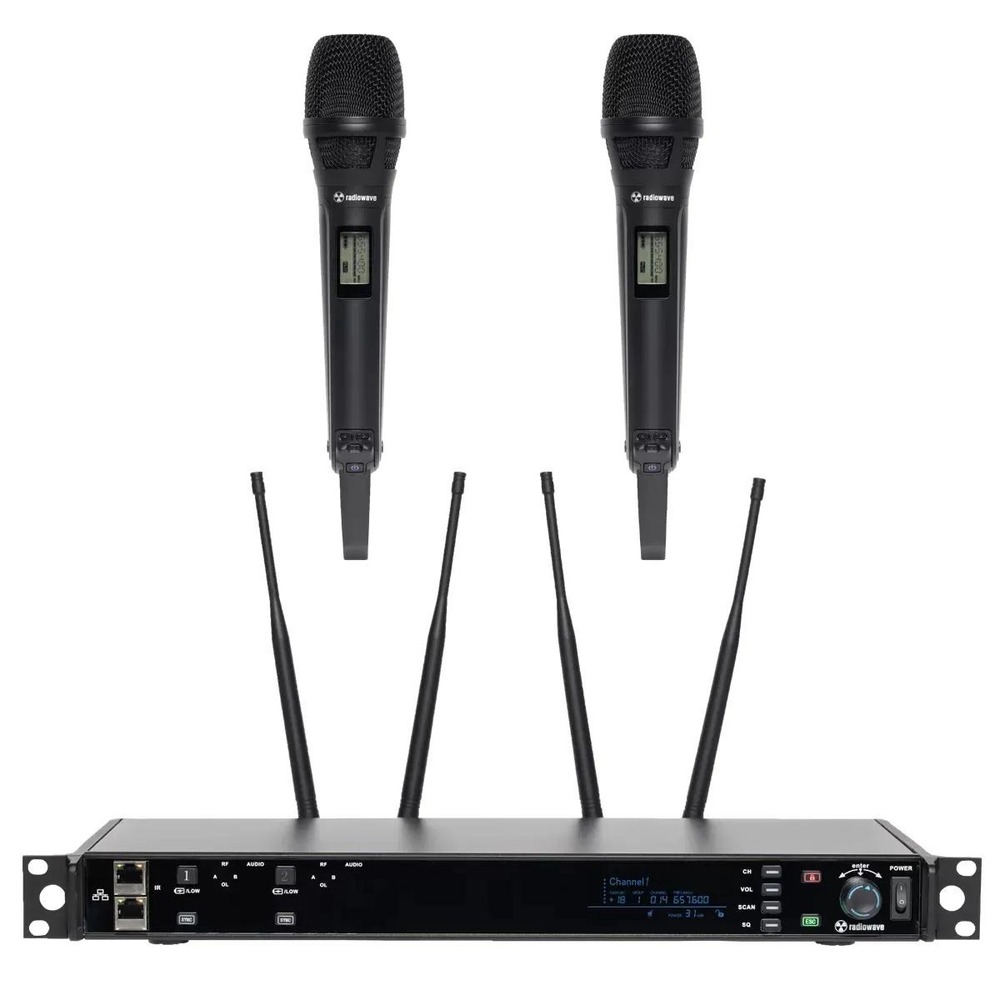 Радиосистема на два микрофона Radiowave UHM-1002