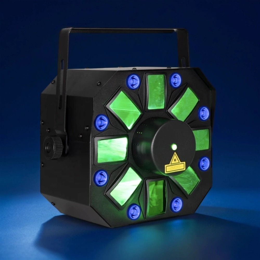 LED светоэффект American DJ Furious Three RG UV