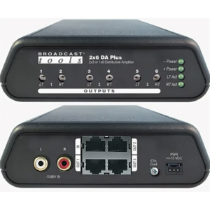 Усилитель-распределитель Аудио Broadcast Tools 2x6DA