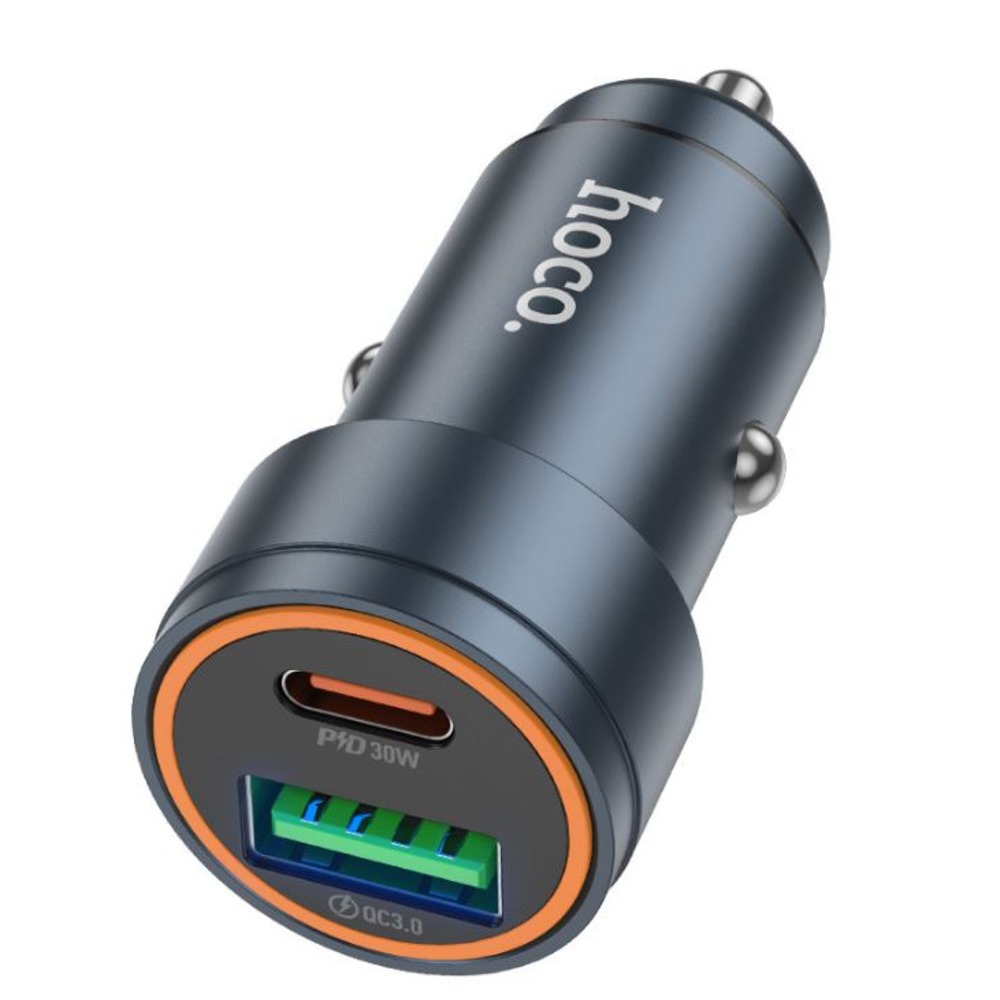 Автомобильное зарядное устройство hoco 6942007633109 Z57A, 30 Вт