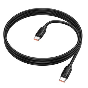 Кабель USB Type-C – Type-C hoco 6942007652018 X115, черный 1.0m