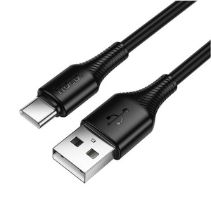 Кабель USB Type-A – Type-C hoco 6942007658904 X120, черный 1.0m