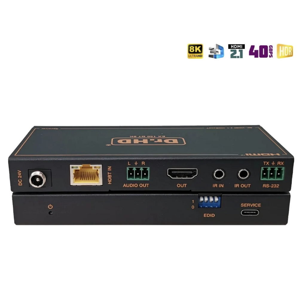 Передача по витой паре HDMI Dr.HD 005007074 EX 150 BT 8K