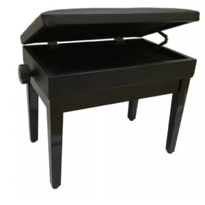 Банкетка для пианино BRAHNER BP-150A/BK