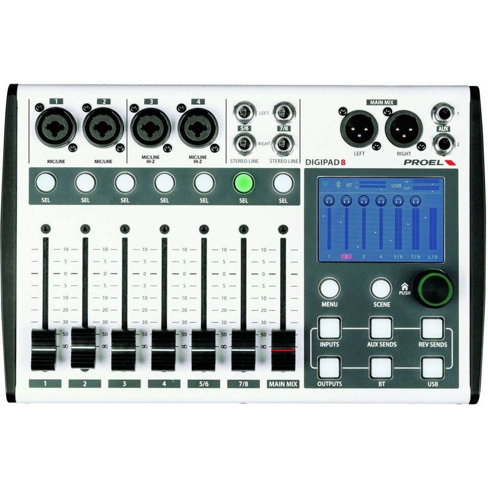 Цифровой микшер Proel DIGIPAD8