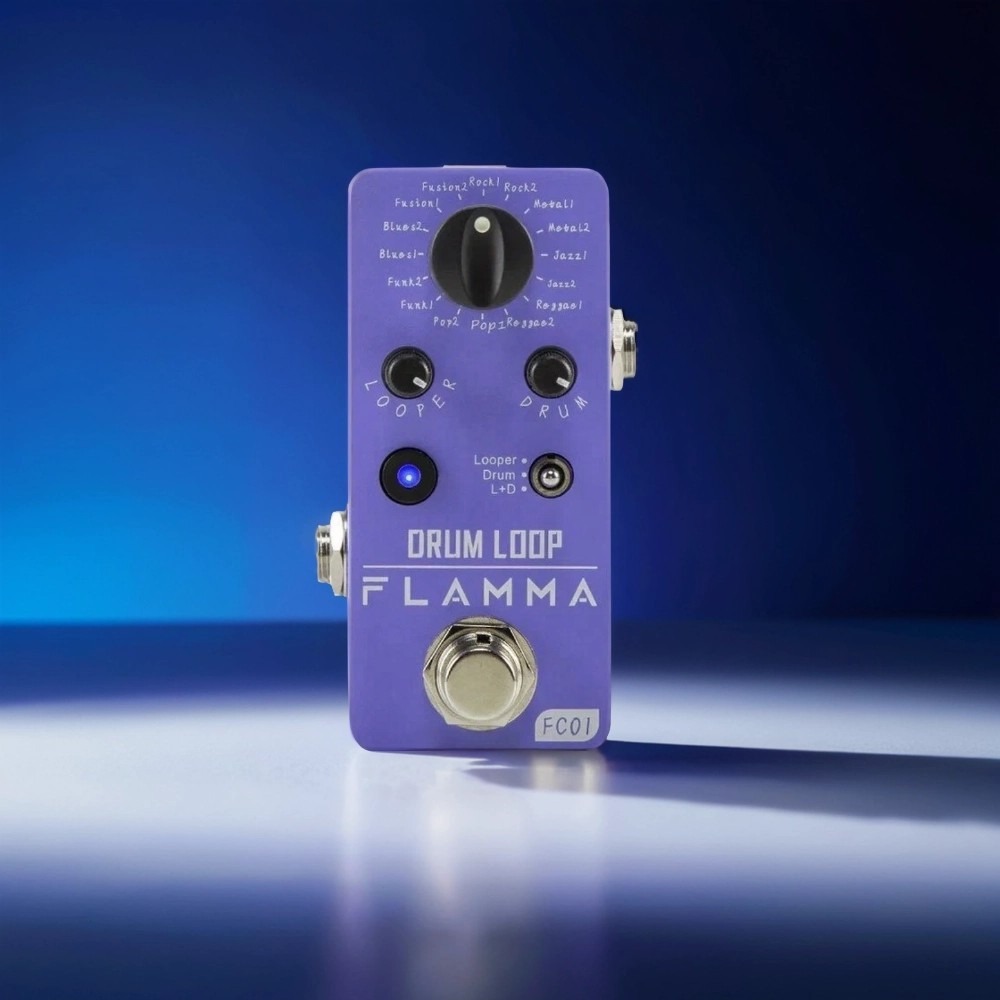 Педаль эффектов Flamma FC01 Drum Machine Phase Loop