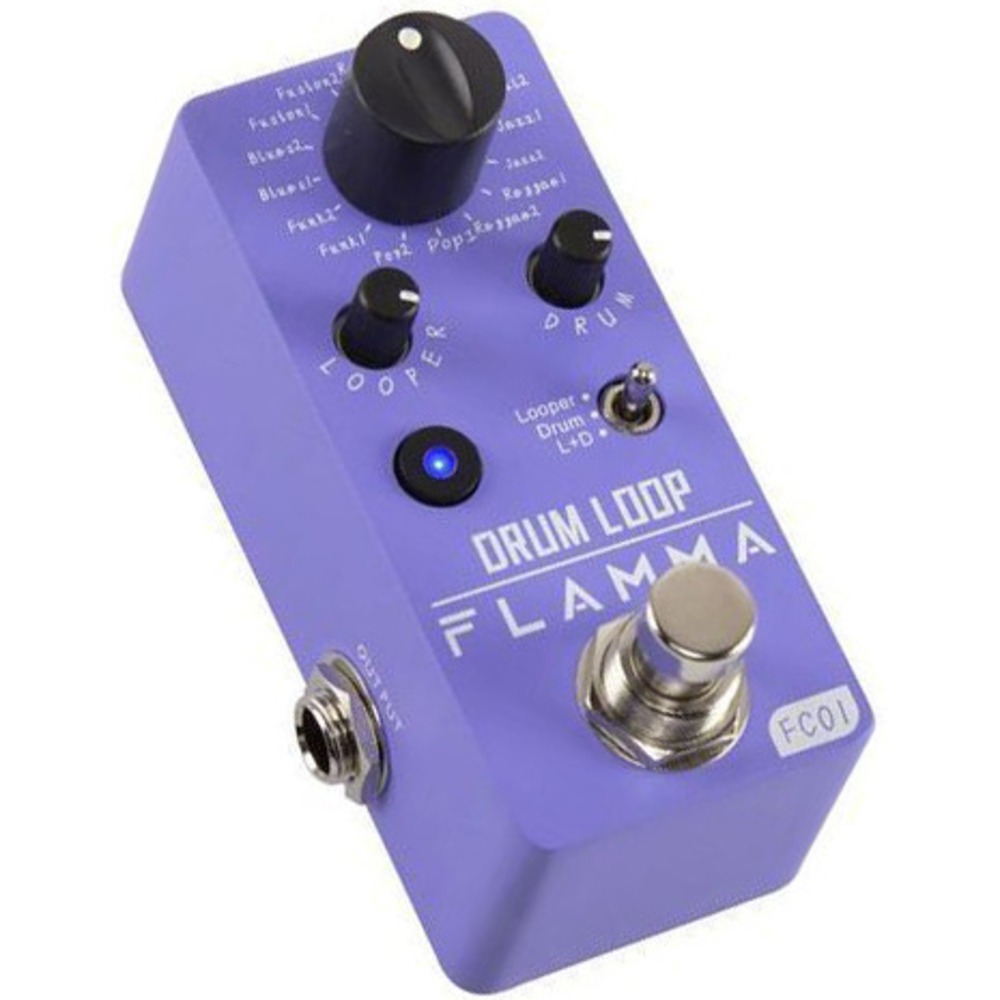 Педаль эффектов Flamma FC01 Drum Machine Phase Loop