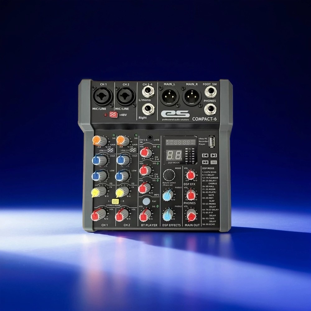 Аналоговый микшер Eurosound Compact-6