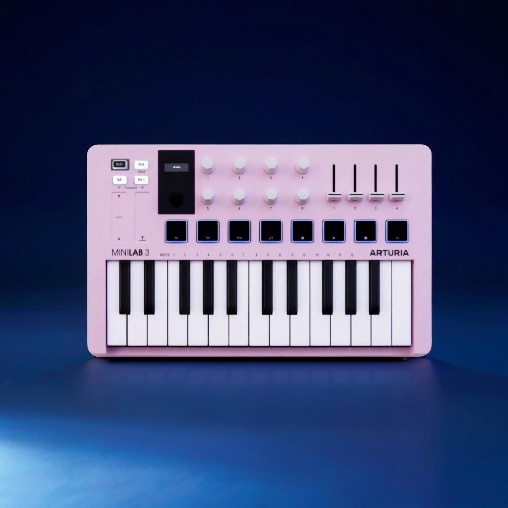 Миди клавиатура Arturia MiniLab 3 Rose Quartz