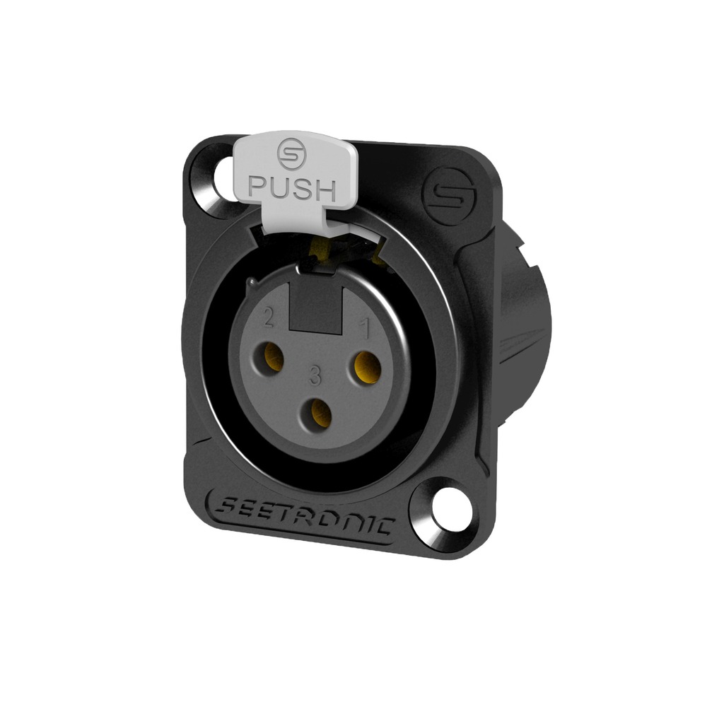 Терминал XLR (Мама) Seetronic MK3F2C-BG-SP