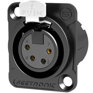 Терминал XLR (Мама) Seetronic MK4F2C-BG-SP